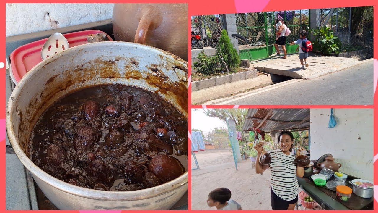 LES MUESTRO COMO QUEDO LA CONSERVA 😋Y DE PASO ACOMPAÑEMNOS ALA ESCUELA CON LIAM🤗🤗