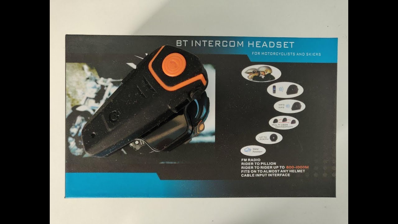 Recensione Interfono Moto Bluetooth ENCHICAS BT-S2 - YouTube