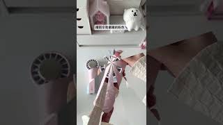 Summer Essential? Mini Fan Test 🌸❄️#MiniFan #PortableFan #CuteGadgets #SummerEssentials #shorts