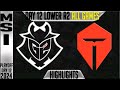 G2 vs tes highlights all games  msi 2024 lower round 2 knockouts day 12  g2 esports vs top esports