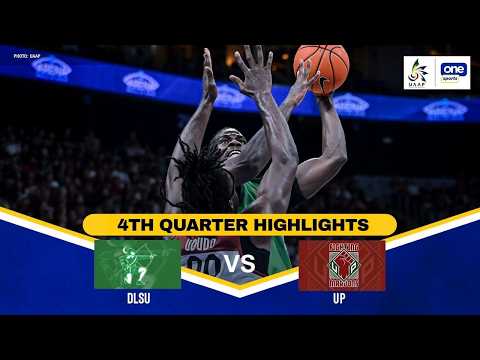 UP vs DLSU | 4TH QUARTER HIGHLIGHTS | UAAP SEASON 89 MEN'S BASKETBALL