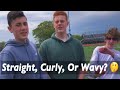 What do high school guys prefer straight, curly, or wavy hair??