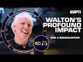 How Bill Walton impacted the NBA &amp; the sports broadcasting world | SC with SVP