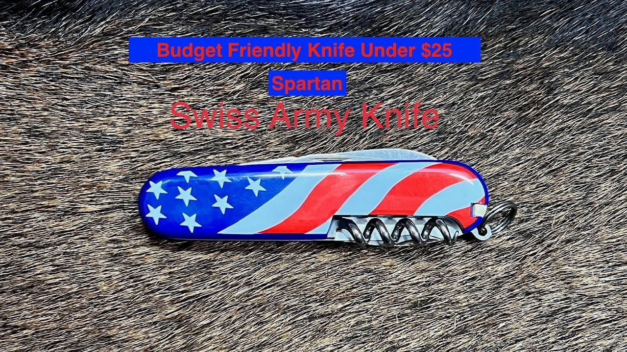 Spartan Swiss Army Knife Budget Friendly Knife Under $25