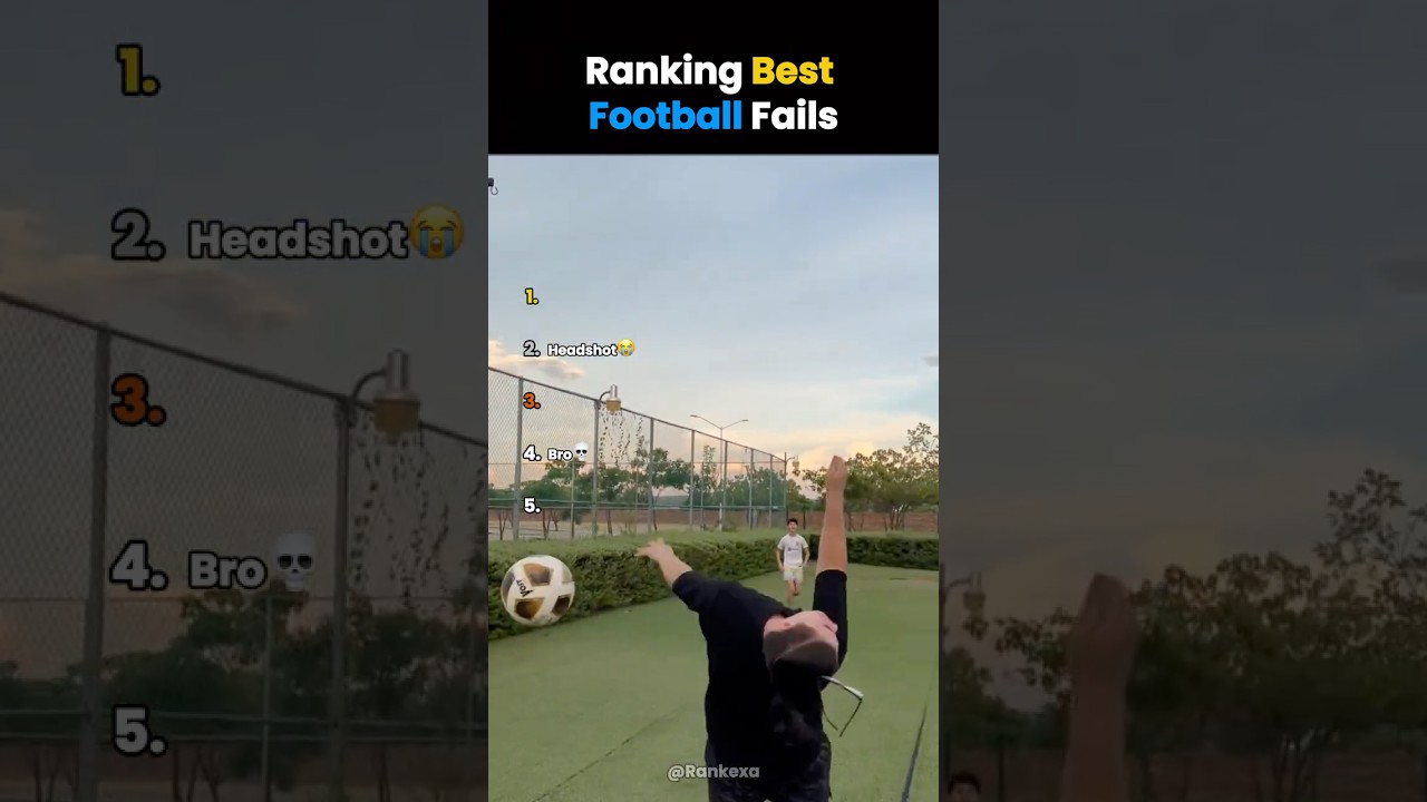 Ranking Best Football Fails