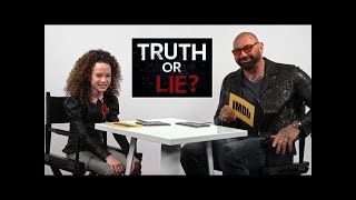 Dave Bautista and Chloe Coleman Play Truth or Lie
