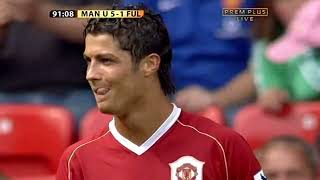 Cristiano Ronaldo Vs Fulham Home (English Commentary) - 06-07 By CrixRonnie