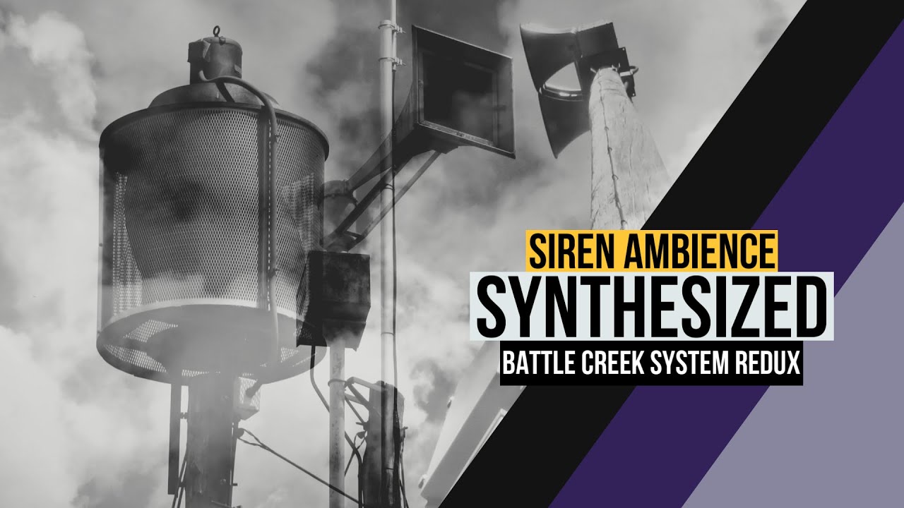 Eerie Michigan Siren Ambience