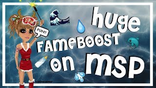 HUGE FAMEBOOST 2K17 (OVER A MILLION FAME COLLECTED) MSP | TrivectaMSP