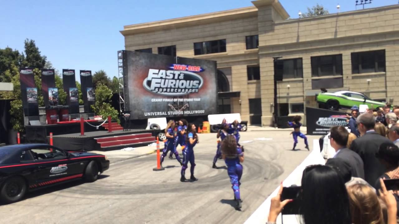 Fast & Furious Supercharged grand opening (dance) YouTube Fast & Furious Supercharged grand opening (dance) YouTube