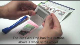 Battery Installation for Apple's 3rd Generation iPod