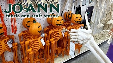 Joann Halloween in June 2023 Craft Store Spooky Decor & Horror Decorations Walkthrough Tour 4K Video