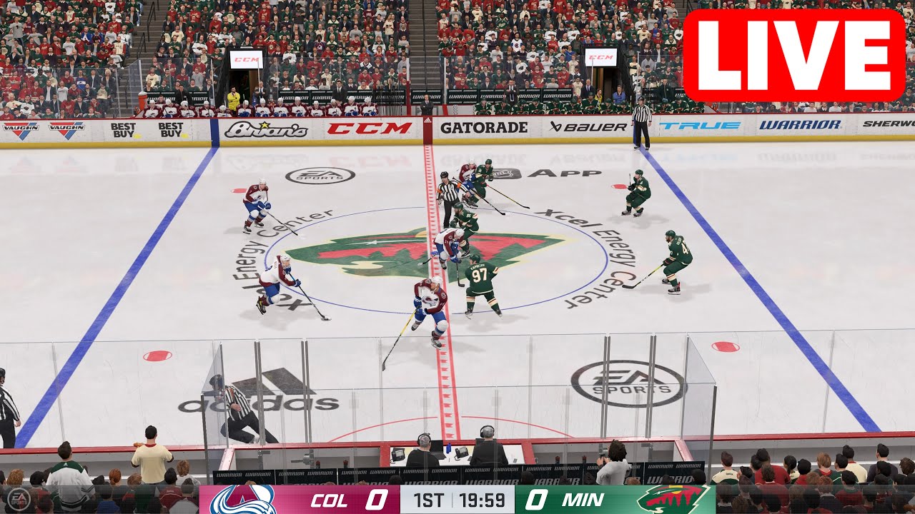 NHL LIVE🔴 Colorado Avalanche vs Minnesota Wild - 17th October 2022 NHL Full Match