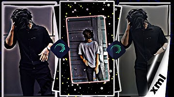 ATTITUDE XML TREND  🥵😈 | 3D / NEW  XML FILE 🎟 | VIDEO XML PROJECT #alightmotion | M_Status 146