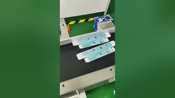 Fully automatic paging flat labeling machine self-adhesive labeling machine #machine