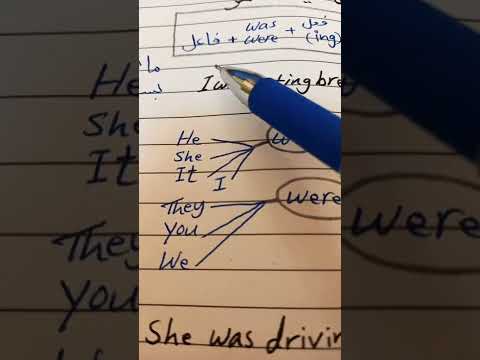 شرح الماضي المستمر بدون تعقيد السادس الإعدادي