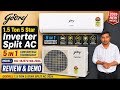 New 2026 Godrej 1.5 Ton Split AC | Godrej 1.5 Ton 5 Star Inverter Split AC Review 2026 | HIC 18J5TG