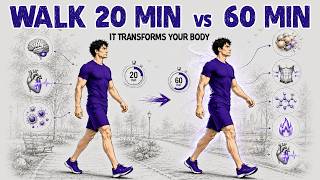 Walking 20 Minutes vs Walking 60 Minutes: What Really Changes Inside Your Body?