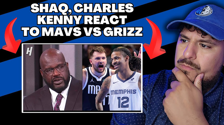 "Inside the NBA reacts to Grizzlies vs Mavericks Highlights" | TNT | TGK Reacts
