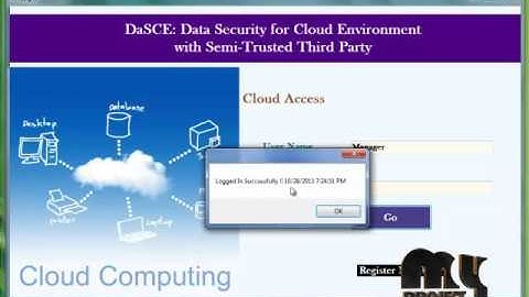 DaSCE:  Data Security for Cloud Environment  with Semi - Trusted Third Party