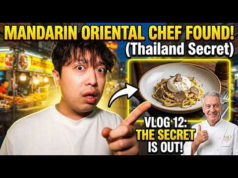 Thailand Vlog 12 : 5-Star Luxury Chef Hiding in Thailand?! (SECRET RESTAURANT)