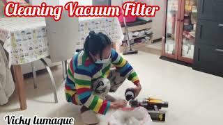 CLEANING VACUUM FILTER @vickylumaque2165 