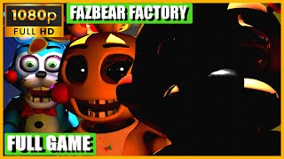 Fazbear Factory | FULL GAME - GAMEPLAY FULL HD  EXTRAS  JUMPSCARES | Night 1-5 (FNAF FAN GAME 2023)