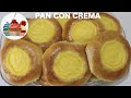 CÓMO PREPARAR PAN DE CREMA PASTELERA ( Esponjosos, deliciosos y faciles de preparar)#8