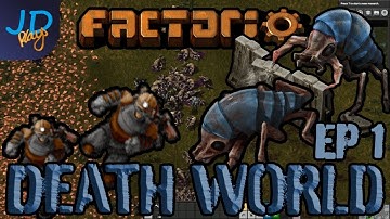 FACTORIO 0.17 DEATHWORLD with P0ober EP1 | Banishment   @SoellessGaming