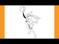 How to draw lola bunny  tune squad  space jam a new legacy