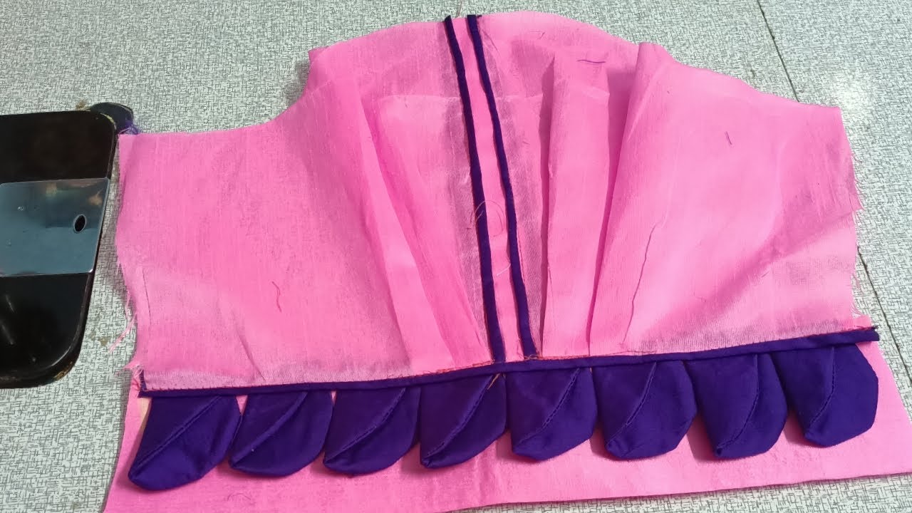 Beautiful churidar sleeve design cutting and stitching in tamil