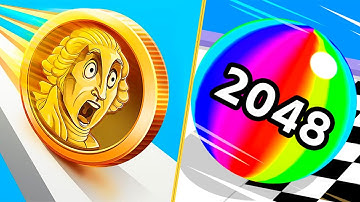 🏆Ball Run 2048 | Coin Rush - All Level Gameplay Android,iOS - NEW APK MEGA UPDATE. ROMANUZ