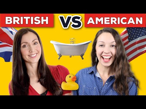 ?? BRITISH ENGLISH vs AMERICAN ENGLISH ?? Vocabulary Differences