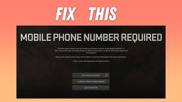 How to Fix “Mobile Phone Number Required” in Modern Warfare 2