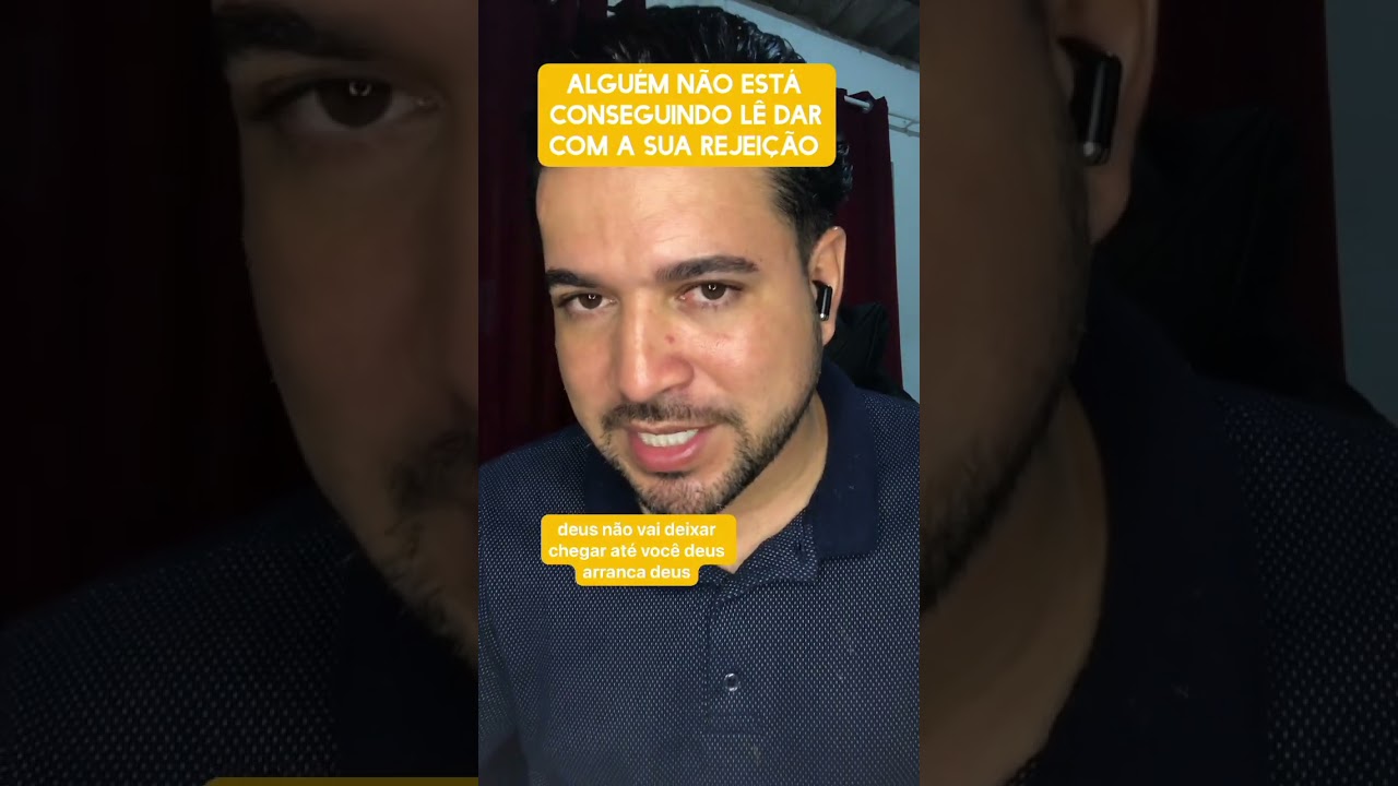 Alguém não está conseguindo lê dar com a sua rejeição 