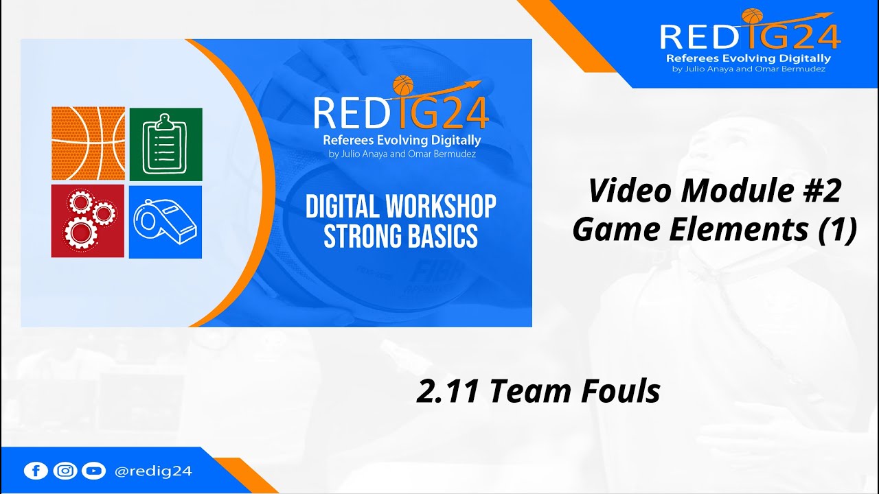 Video Module #2: Game Elements (1) - 2.11 Team Fouls