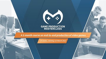 Game Production Masterclass WEEK 1: Game development industry by Johanna Pirker
