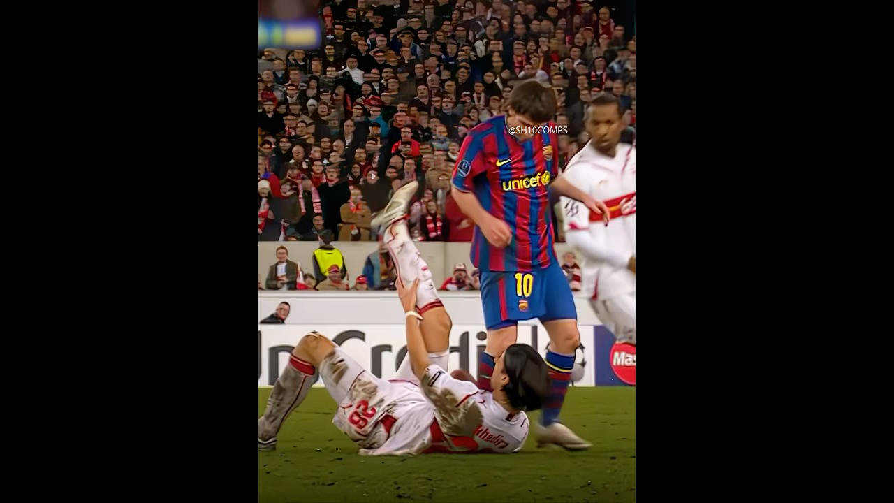 Do not challenge Messi 😈