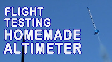 Homemade Water Rocket Parachute Deploy Altimeter Flight Testing