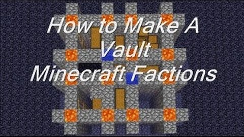 How to Build a Vault (Minecraft Factions)