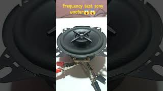 try low frequency in Sony WOOFER ????shortvideo youtubeshorts viral youtubeshorts