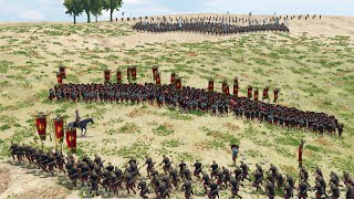 500 Roman Legionaries vs 500 Carthaginian Warriors — Clash at the Mountain screenshot 5