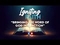 Igniting faith with prophet tracy cooke  bringing the word of god into action