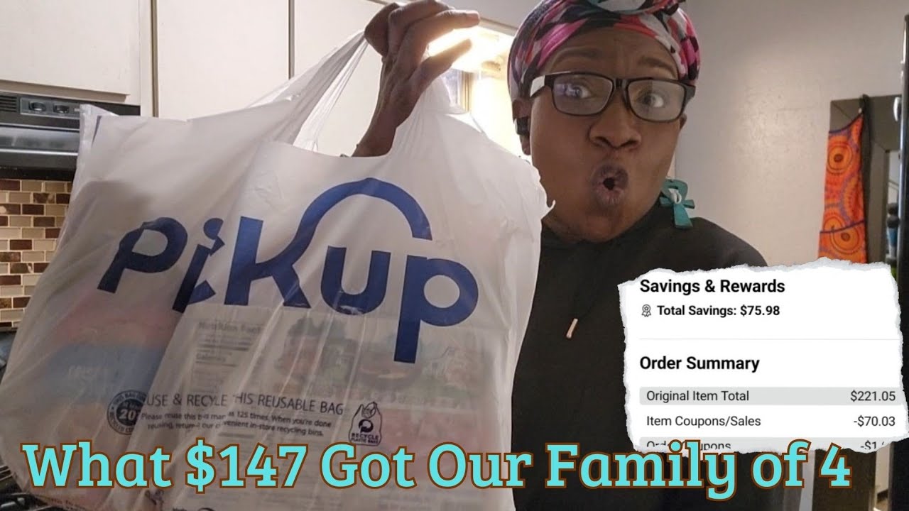 NEW Kroger Pickup Haul With Prices | What We Got for $152  