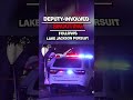 Deputy-Involved Shooting Follows Lake Jackson Pursuit