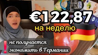Можно ли жить на пособие в Германии🇩🇪? Мои покупки — 122,87 € за неделю 🛒