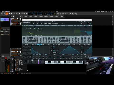 Livestream Twitch Repost - Electronica production and piano improvisations