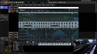 Livestream Twitch Repost - Electronica production and piano improvisations