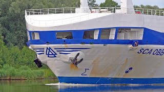 14 Beautiful Big Ships Transit On Kiel Canal - Shipspotting Germany July 2024