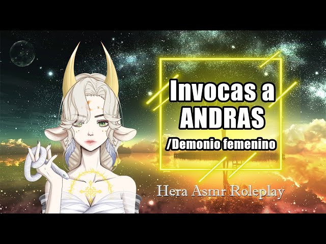 ASMR Invocas a Andras /Demonio femenino - Hera ASMR Roleplay